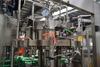 Línea de producción automática de botellas de vidrio de cerveza 8000BPH