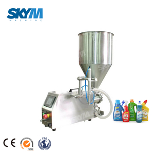 Máquina de llenado de jabón líquido de fábrica semiautomática de bajo precio
