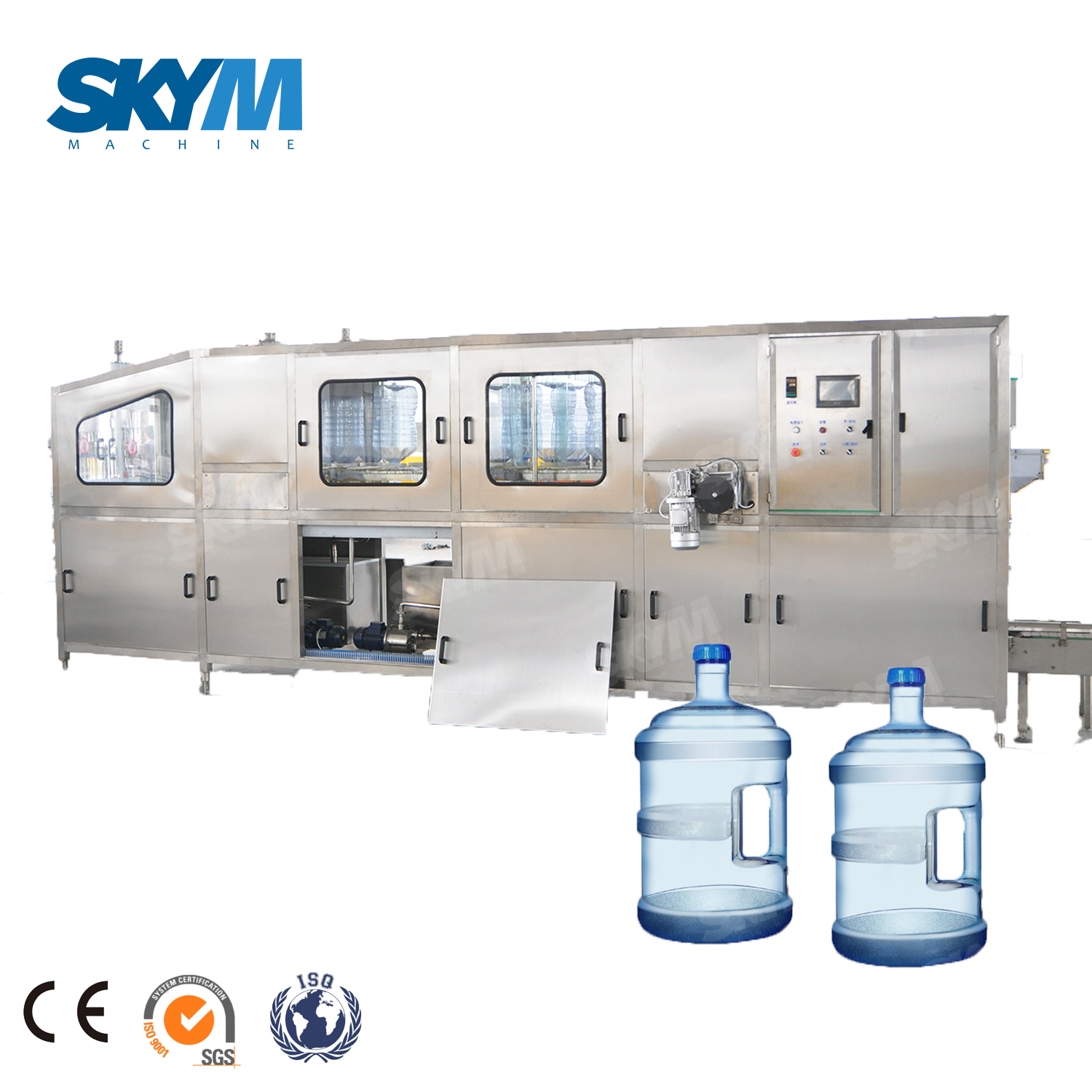 Fabricante de fábrica 3 en 1 agua mineral Máquina de llenado de agua de 5 galones